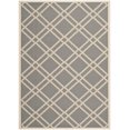 thumbnail image 3 of Safavieh Courtyard Anthracite Indoor Outdoor Rug - 6'7" x 9'6", 3 of 5