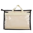 thumbnail image 2 of Beige S Bolsa transpirable a prueba de humedad bolsa a prueba de polvo armario bolsa de cuero sellada organizador de protección bolsa de almacenamiento bolsa colgante transparente ANGGREK Otros, 2 of 8