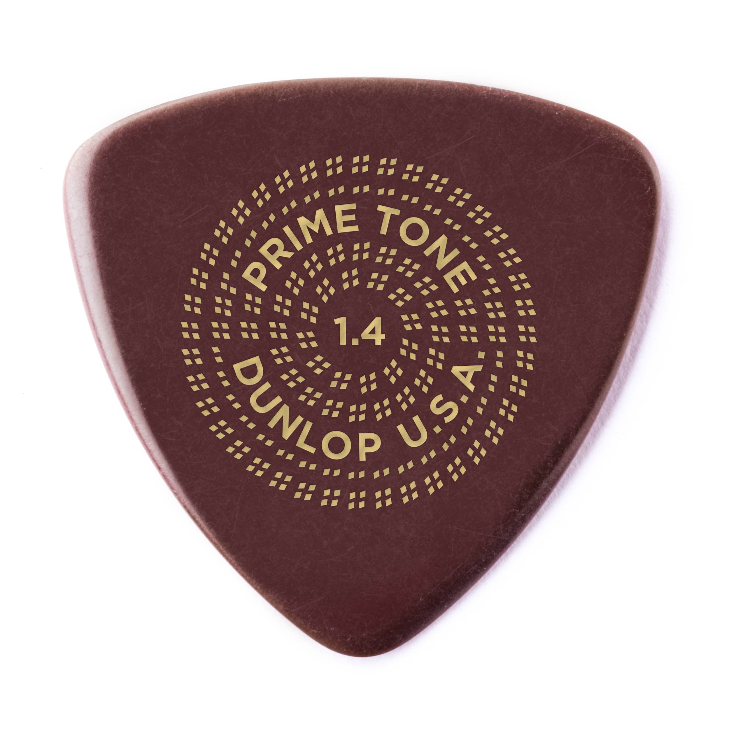 Dunlop Guitar Picks  6 Pack  Primetone Tri Triangle  Hand Sculpted  1.4mm