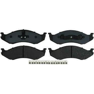 Disc Brake Pad Set Fits select: 1997-2006 JEEP WRANGLER / TJ, 1990-1995 JEEP WRANGLER / YJ