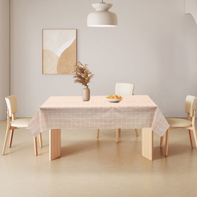 unbranded Mantel Impermeable Café Para Rectangular Con Protección Contra Y Arrugas