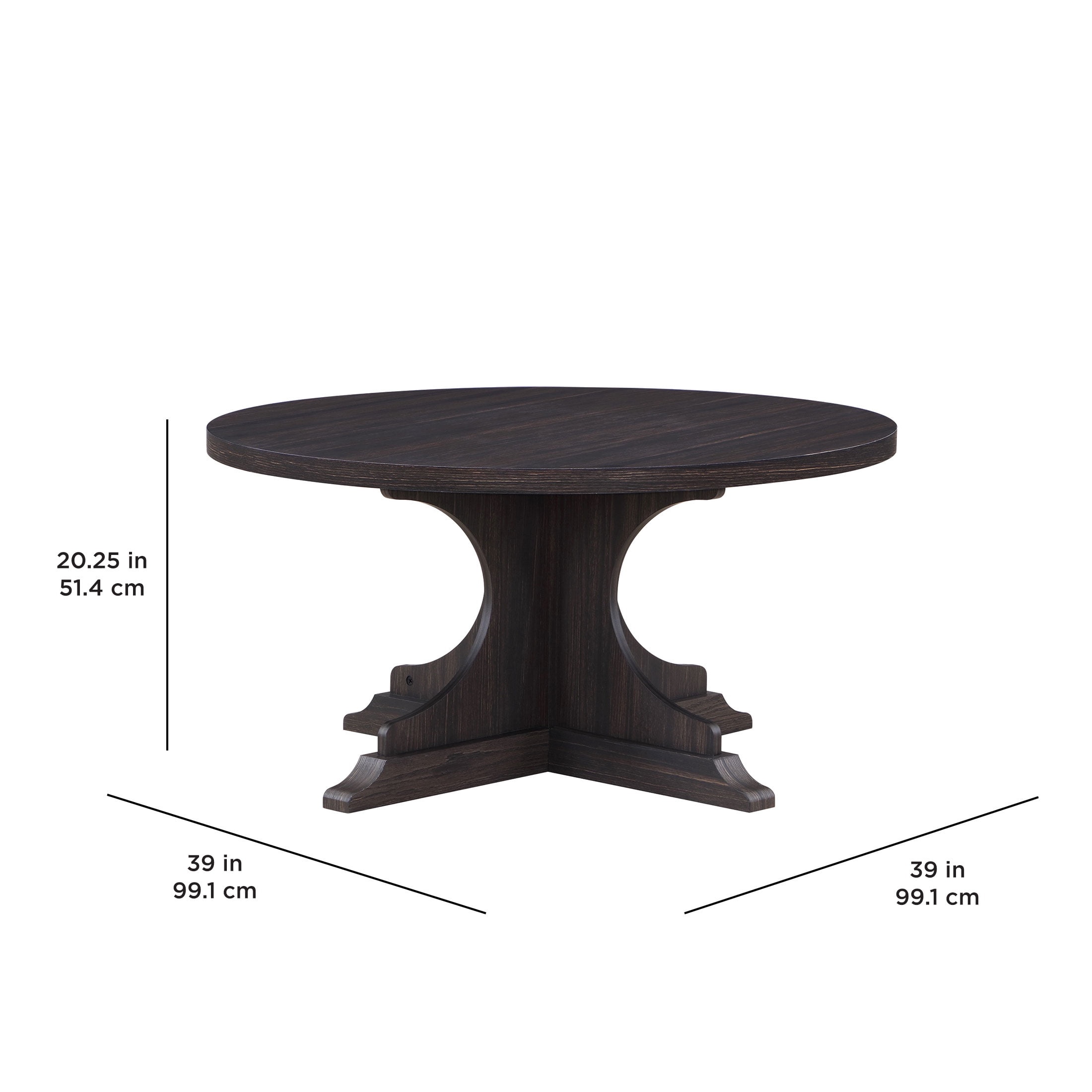 Better Homes & Gardens Canton Coffee Table, Tobacco Oak Finish