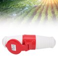 thumbnail image 3 of Enchufe Industrial, Adaptador Industrial Impermeable IP67 Resistente A Altas Temperaturas Para Aeropuertos Para Productos Químicos Para Metalurgia Para Agricultura Para Estaciones, 3 of 7