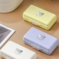 thumbnail image 3 of YAOMOBB Portable Storage Portable Travel Organizer Box Compact Holder with 7 Compartments for Home and Outdoor Use, 3 of 7