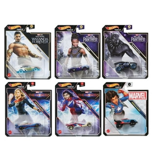 Hot Wheels - Set of 6 MARVEL CHARACTER CARS 2023 MIX 5 - Walmart.com