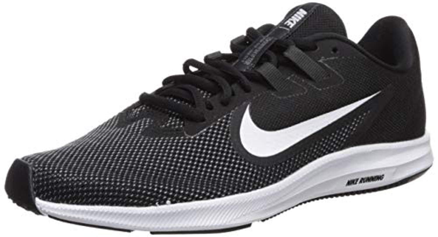 tonto Espesar primero Nike Women's Downshifter 9 Sneaker, Black/White - Anthracite - Cool Grey,  8.5 Regular US - Walmart.com