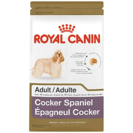 Royal Canin Cocker Spaniel Adult Dry Dog Food, 6 lb
