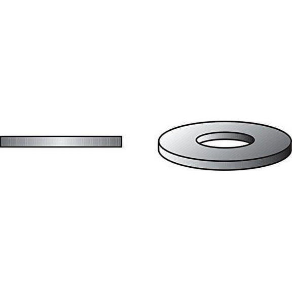 Hillman Hot Dipped Galvanized Steel 3/8 in. USS Flat Washer 100 pk