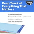 thumbnail image 5 of IdeaStream Find It File Folder Notepad, Letter Size, Assorted Colors, Pack Of 12 Folders, 5 of 8