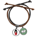 thumbnail image 1 of Kimono rojo Sakura Japan Pulsera Cuerda Mano Cadena Cuero Dinero Pulsera Unbranded M, 1 of 2