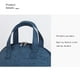 thumbnail image 5 of Bolso térmico para bolsa térmica para trabajo y viajes - doble capa, azul marino/gris, 9,44x9,05x5,9 pulgadas, sin BPA, poliéster duradero con asa y cremallera, 5 of 8