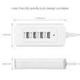 thumbnail image 3 of MesaSe Multiprise avec 4 Ports USB, Rallonge de 4 Pieds, Insert pour Téléphone Intelligent Tablettes Bureau à Domicile, 3 of 5