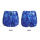 thumbnail image 3 of Balery Blurred Star Snow Christmas Pantalones cortos deportivos para mujer con forro y dos bolsillos, elásticos, para entrenamiento, gimnasio, yoga-Medium, 3 of 7