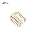 thumbnail image 3 of Unique Bargains 1.5' 38mm Webbing Release G Hook Buckle Adjusters for Backpack Strap, 4Pack Gold Tone, 3 of 5