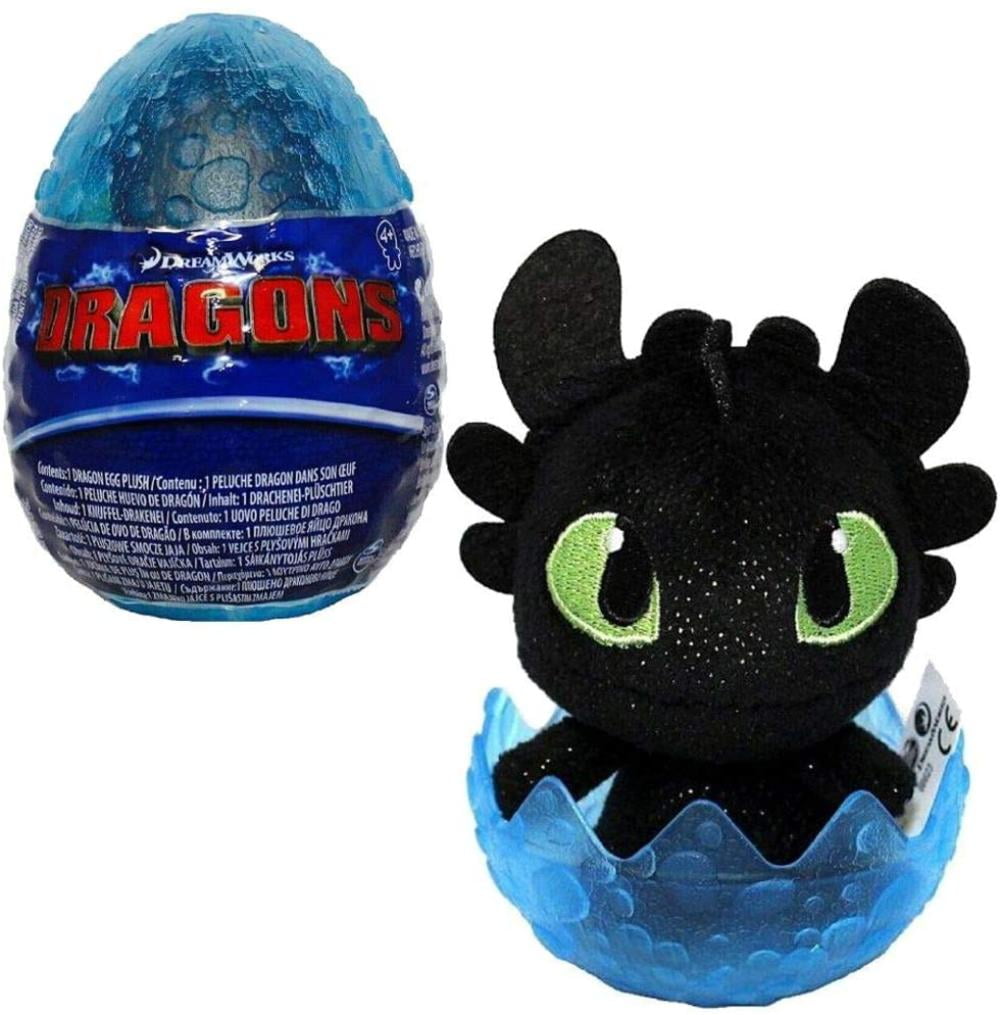 How To Train Your Dragon The Hidden World Egg Toothless Blue Egg 3 in Plushy NEW