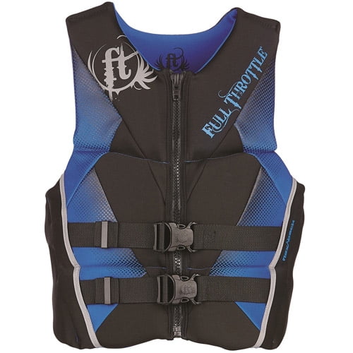 Full Throttle Men's Hinged Rapid-Dry Flex-Back Vest by Full Throttle