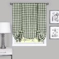 thumbnail image 1 of Cortina de ventana Ergode Buffalo Check 42x63 Sage, 1 of 2