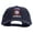 Navy, variant on 82nd Airborne Veteran Embroidered Solid Cotton Twill Mesh Prostyle Cap - Black OSFM