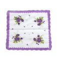 thumbnail image 3 of Yingyy Cotton Gauze Muslin Square Lovely Flower Pattern Handkerchief Towel, 3 of 9