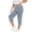 Light Blue, variant on Womens Pants Plus Size Loose Fit Casual Pants With Side Pockets High Stretch Yoga Pants Sports Gym Workout Active Wear Split Ankle Trousers