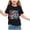 /c88Black487, variant on WEIGFI Toddler Kid Girls Back To School Tee Kindergarten First Day Of School Clothes Floral Print Letter Graphic Short Sleeve Crew Neck Casual Daily Wear Summer Sweet Beach Tops,Beige,3-4 Years
