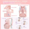 thumbnail image 4 of LEEYNEER Girls Backpacks for School Kawaii Backpacks for Girls Multiple Pockets School Book Bags for Primary Elementary Middle School  Age 6-14  Black, 4 of 7