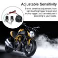 thumbnail image 3 of TFixol12 V Motorcycle Anti-Theft Device Adjustable Sensitivity Alarm Warning Horn with 1 Remote Controller, 3 of 6