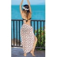 thumbnail image 3 of HAPPY BAY Women's Summer Beach Wrap Bikini Wraps Swimwear Swim Cover Up Skirt Bathing suit Swimsuit Sarong Coverups for Women One Size Allover Turtles, Red, 3 of 5
