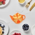 thumbnail image 2 of Teapot-Shaped Ceramic Tea Bag Rest Dish - Creative Holder For Teabags Condiments Snacks - Cute Decorative Coaster Tray For Breakfast, 2 of 9