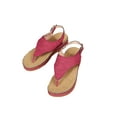 thumbnail image 3 of Ferndule Womens Wedge Flip Flops Sandals with Arch Support Summer Comfortable Casual Thong Sandals Wine red Tag36=US 5.5, 3 of 6