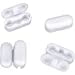 thumbnail image 3 of BBTO 30 Pack Chain Connectors Roller Shade Beaded Chain Connector Plastic Replacement Vertical Roman Roller Blind Ball Chain Cord Connector Clips for Window (White), 3 of 5