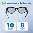 thumbnail image 4 of Smart Audio Glasses, AI Smart Glasses with Real-Time Translation, Music & Hands-Free Calls, Photochromic Lenses for Men & Women Indoor & Outdoor, 4 of 7