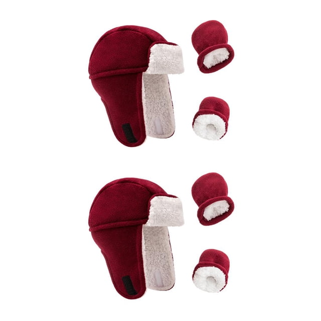 Sombrero para niños pequeños Sonducket cómodo Algodón lana guantes invierno CBP231458