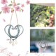 thumbnail image 2 of Horseshoe Wind Chime With Steel Nails,love Heart Wind Chimes Garden Window Decor, Retro Wind Chimes, 2 of 5