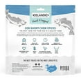 thumbnail image 2 of Icelandic+ Cod Skin Short Chew Sticks 5" - 24 Pack Bag - Dog Treats, Hand Wrapped Long-lasting Chews, Air-Dried Single Ingredient, No Preservatives, 2 of 6