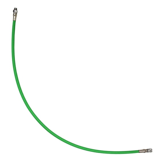 33" Nylon Braided HP High Pressure Hose For Gauge 1st stage, Green