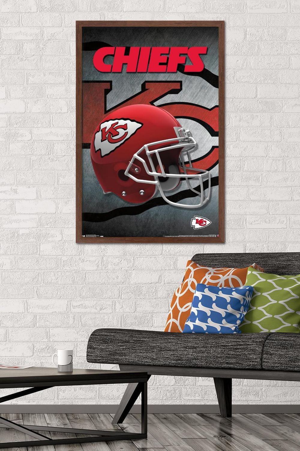 NFL Kansas City Chiefs - Helmet 16 Wall Poster