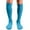 Sky Blue, variant on Unisex Knee High Sports Athletic Baseball Softball Socks, Light Sky Blue, Medium, 1 Pair
