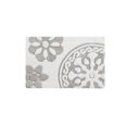 thumbnail image 3 of Casablanca Medallion Cotton Tufted Rug Grey 20x30, 3 of 7
