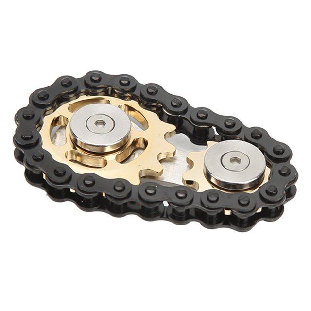 Juguete antiestrés para la punta de los dedos Bling Bling Acero inoxidable
