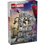 LEGO Marvel Spider-Man vs Hulk Epic Clash - Super Hero Building Toy for Boys & Girls, Ages 8+ Includes 5 Minifigures & Hulk Figure - Spiderman Toy for Fans - Gift for Birthdays - 76350