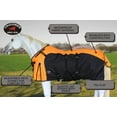 thumbnail image 4 of 60" 1200D Turnout Waterproof Rain Horse SHEET Light Winter Blanket  382B, 4 of 5