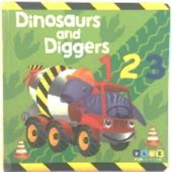 Pre-Owned Dinosaurs and Diggers 123 (Unknown) 1951086554 9781951086558