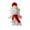 White-4C-home supplies, variant on ABPWLY Home Resin Mini Christmas Tree Small House Decoration Bear Photo Props Birthday Desktop Decor 16x7cm Christmas Decor