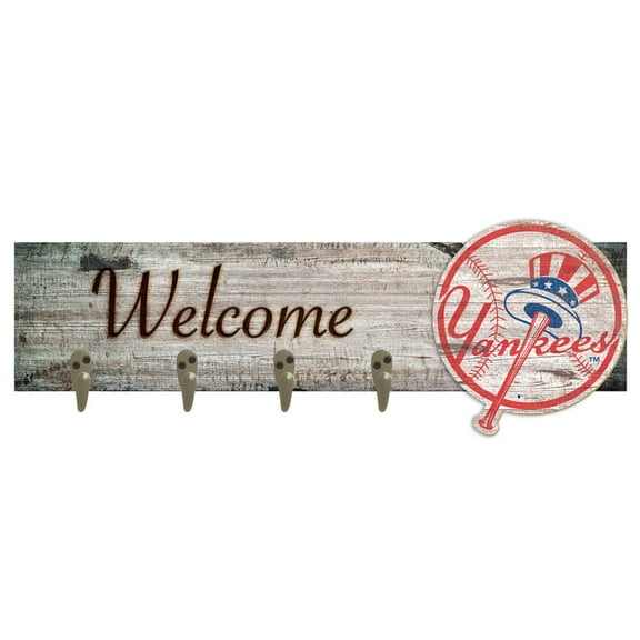 New York Yankees 24" x 6" Mounted Coat Hanger