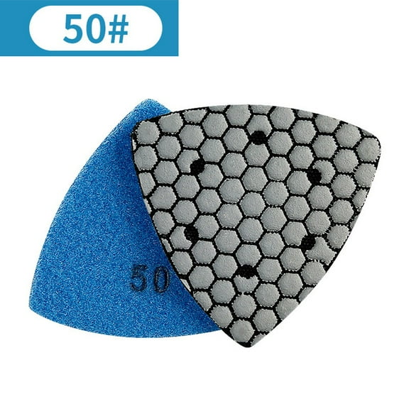 Diamond Sanding Pads Granite Marble Sanding Discs for Stone Polishing 50 100 200 400 800 1500 3000 Angle Grinder Compatible