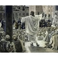 thumbnail image 3 of Tissot, James Jacques 18x15 Black Modern Framed Museum Art Print Titled - Jerusalem, Jerusalem!, 3 of 5