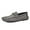 gray, variant on Men's Casual Loafers Slip On Leather Shoes Comfortable Lightweight Driving Shoes Male Moccasins Classic Penny Loafer Flats Boat Shoes Outdoor Walking Shoes