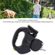 thumbnail image 3 of Correa retráctil de dos perros, cuerda de perro doble con luz led, agarre ergonómico para perros pequeños medios, 3 of 7