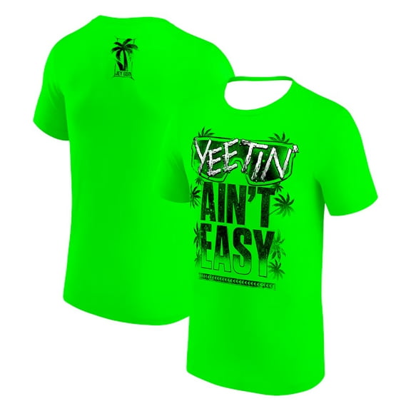 Jey Uso Yeetin' Ain't Easy T-Shirt Crewneck Short Sleeve Sport Tee Women Men Streetwear Tops